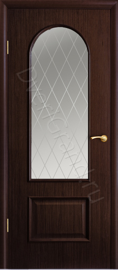 Фото Оникс Арка под стекло венге, Межкомнатные двери