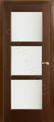 Фото Оникс Квадро под стекло (объемн.филенка) венге, Межкомнатные двери