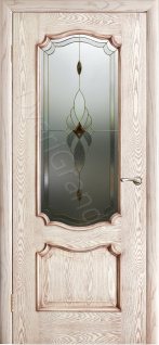 Фото Оникс Венеция под стекло патина, Межкомнатные двери