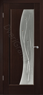 Фото Оникс Фрегат со стеклом венге, Межкомнатные двери
