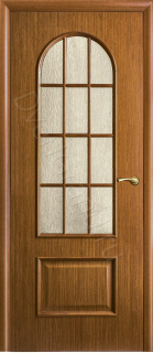 Фото Оникс Арка под стекло со штапиком орех, Межкомнатные двери
