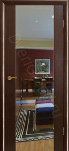 Фото Оникс Престиж зеркальный триплекс венге, Межкомнатные двери