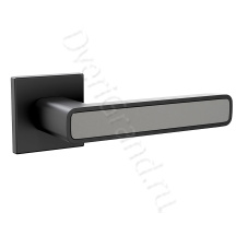 Фото Punto K.ARC.Q52.MARS BL/GR-24 черн/граф, Межкомнатные ручки