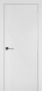 Фото Вижн-3 ДГ эмаль белая, Межкомнатные двери