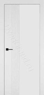 Фото Вижн-1 ДГ эмаль белая, Межкомнатные двери